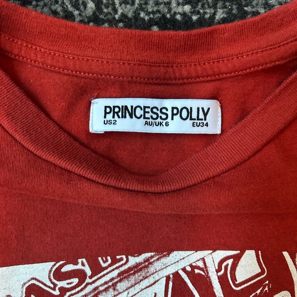 PRINCESS POLLY “You Do You” Lucky 7’s Casino Baby Tee - Picture 4 of 6